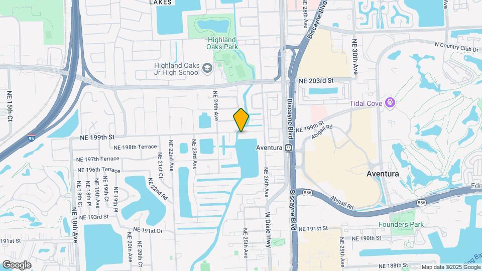 2500 NE 199th St Map and Location Details