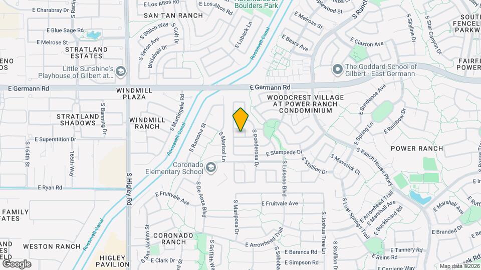 3652 E Temecula Way Map and Location Details