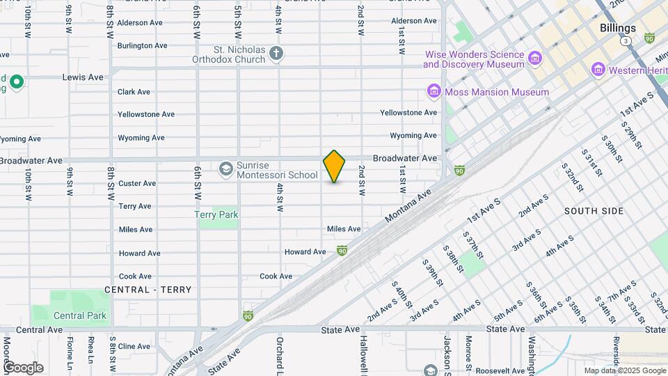236 Custer Ave, Unit 236 BSMT Map and Location Details