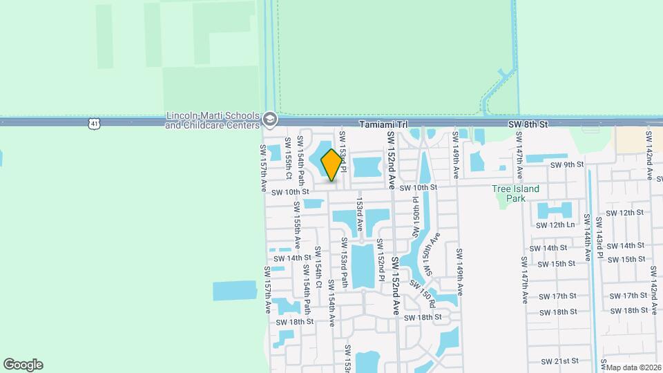 15372 SW 9th Way Map and Location Details