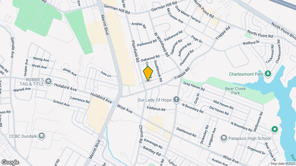 459 Westfield Rd Map and Location Details