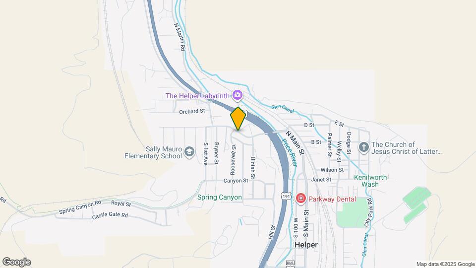 269 N Main St Map and Location Details