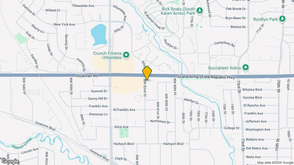 Hickman Hill Apartments HEAT & WATER INCLUDED Map and Location Details