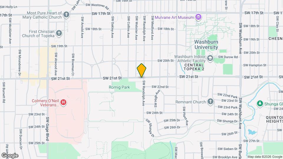 2703 SW 21st St Map and Location Details