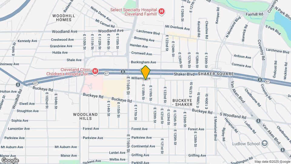 2781 E 118th St Map and Location Details