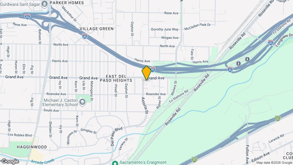 3740 Astoria St Mapa y Detalles de la Ubicación