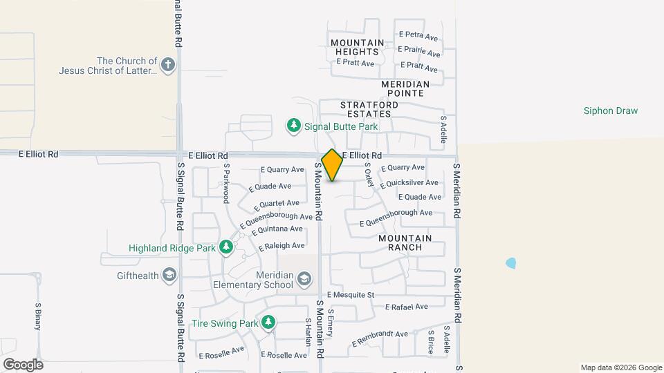 11225 E Quicksilver Ave Map and Location Details