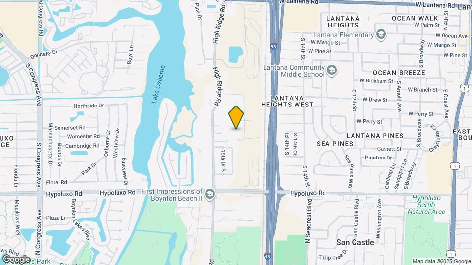 6701 Hillside Ln Map and Location Details