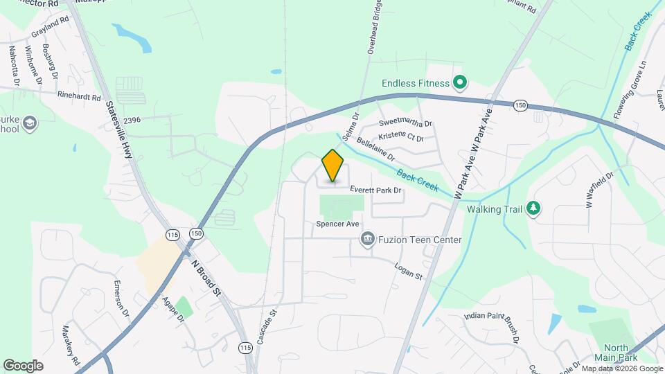 133 Everett Park Dr Map and Location Details