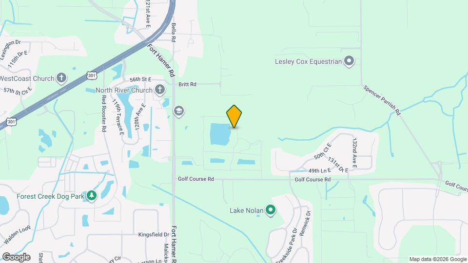 5217 124th Ave E Map and Location Details