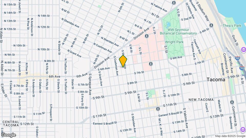 610 S Sheridan Ave Map and Location Details