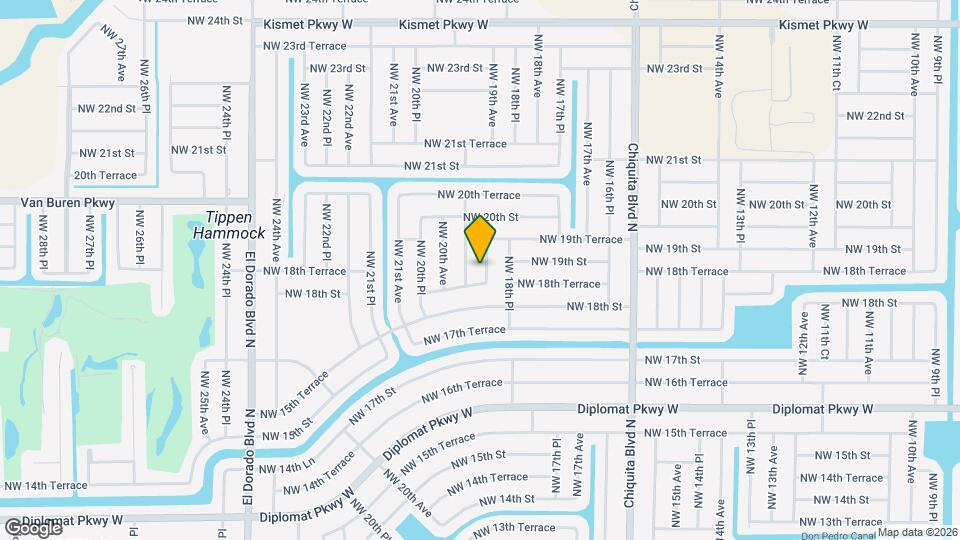 1820 NW 19th Ave Map and Location Details