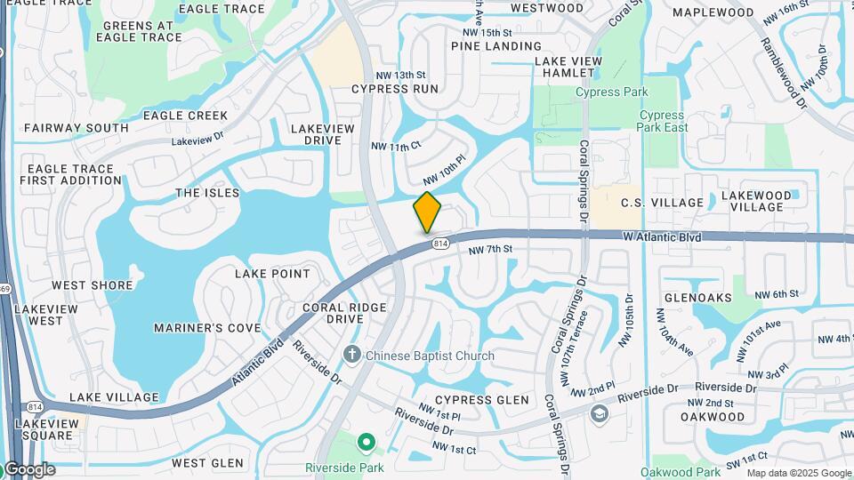 11295 W Atlantic Blvd Map and Location Details