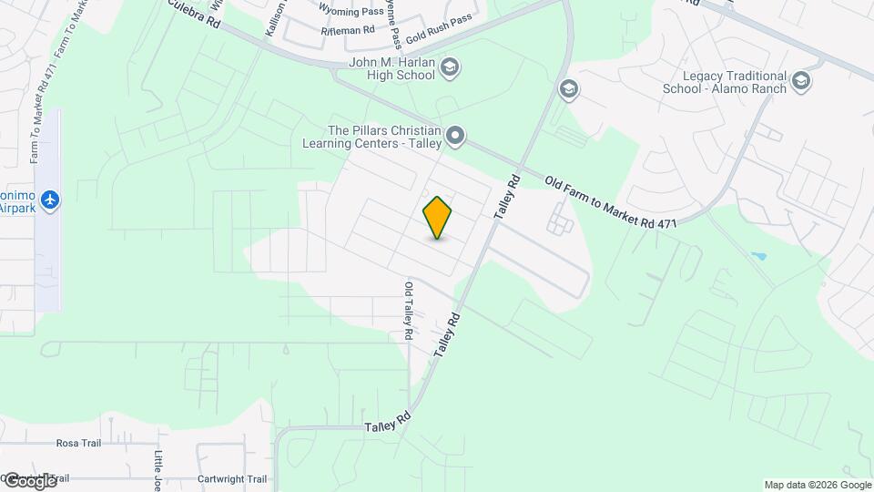 14335 Palm Ridge Mapa y Detalles de la Ubicación