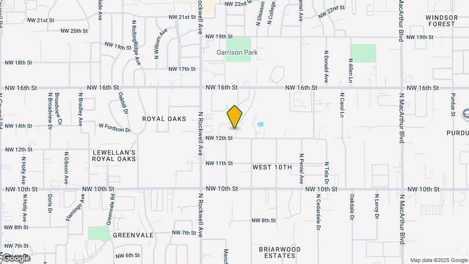 6901 NW 12th St Map and Location Details