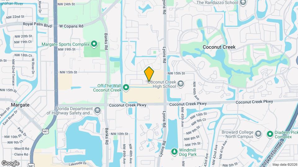 1410 NW 47th Ave Map and Location Details