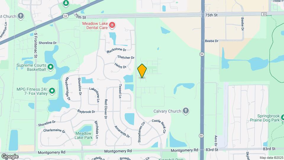 4129 Winslow Ct Map and Location Details