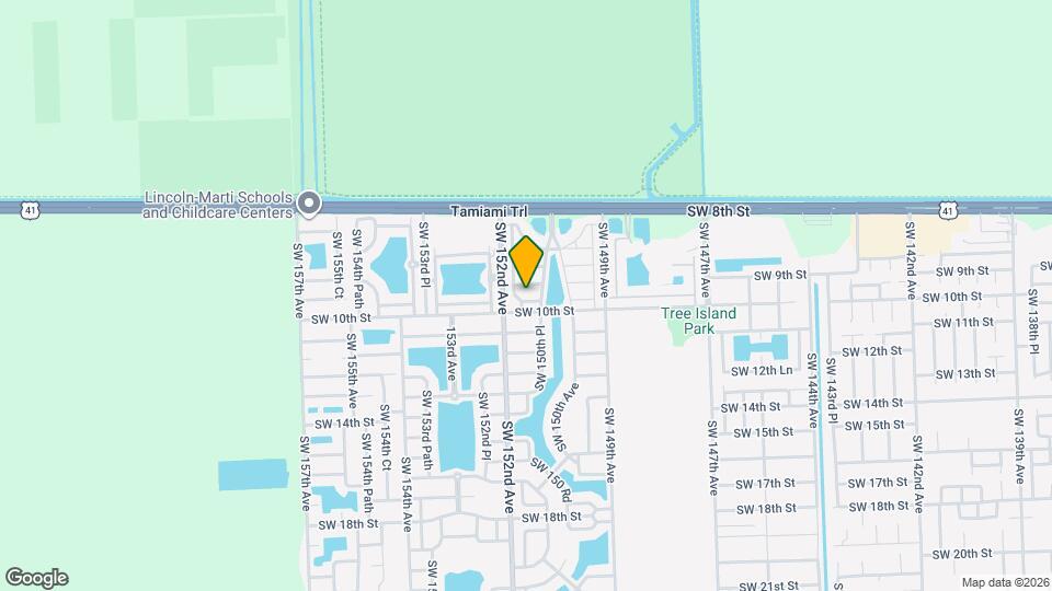 15069 SW 9th Way Mapa y Detalles de la Ubicación