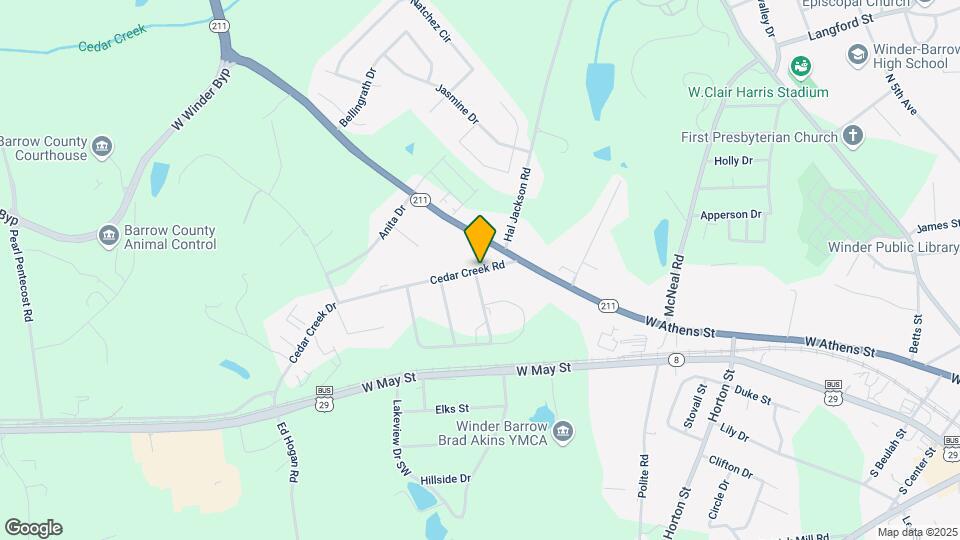 292 Cedar Creek Rd Map and Location Details