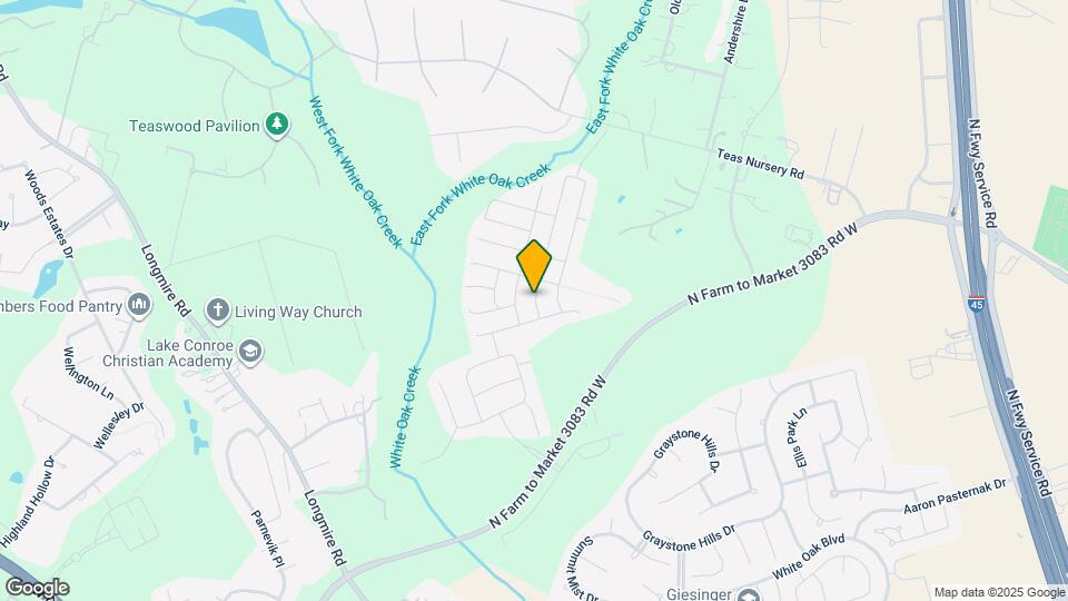 17706 Rosemary Ln Map and Location Details