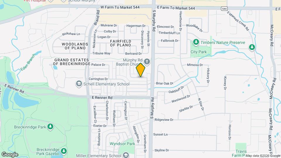 5802 Edinburg Dr Map and Location Details