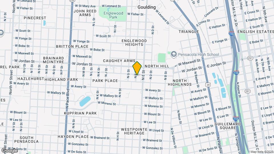 913 W Hernandez St Mapa y Detalles de la Ubicación