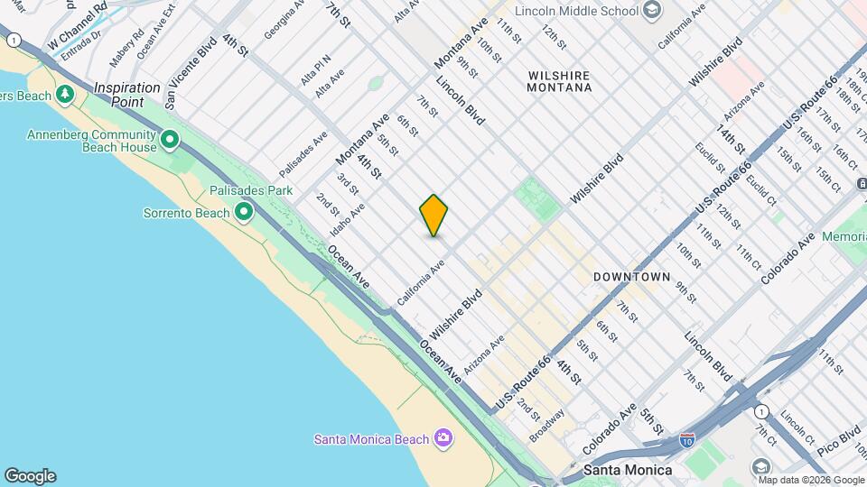 1040 4th St Map and Location Details