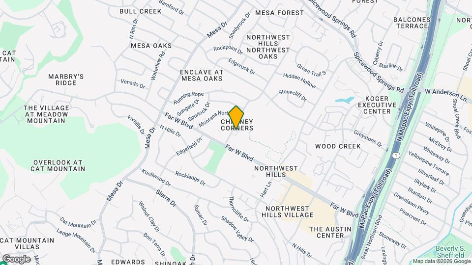 7131 Chimney Corners Map and Location Details