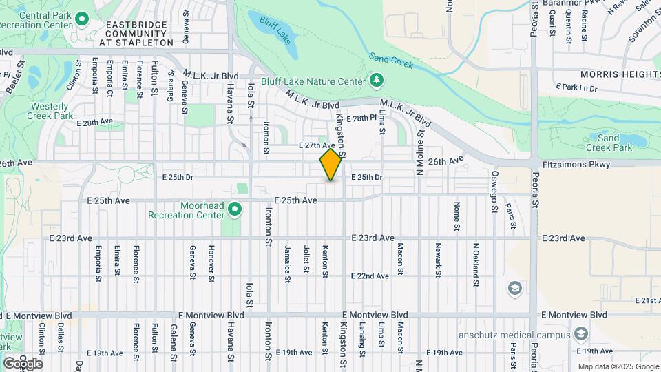 2540 Kenton St Map and Location Details