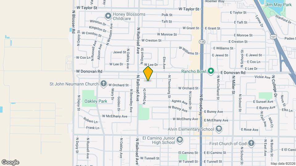 1415 N Smith St Map and Location Details