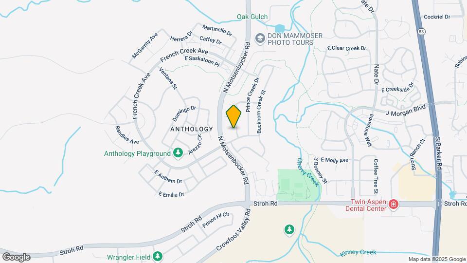 18296 Kinney Creek Way Map and Location Details