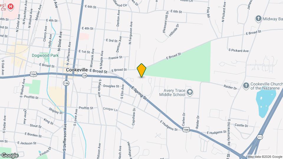 155 Allison Way Map and Location Details