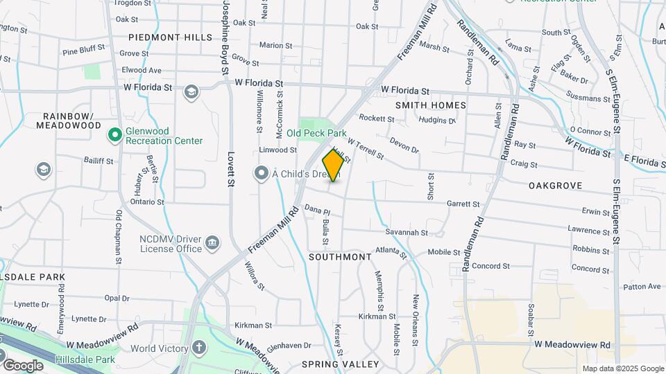 2021 Todd St Map and Location Details