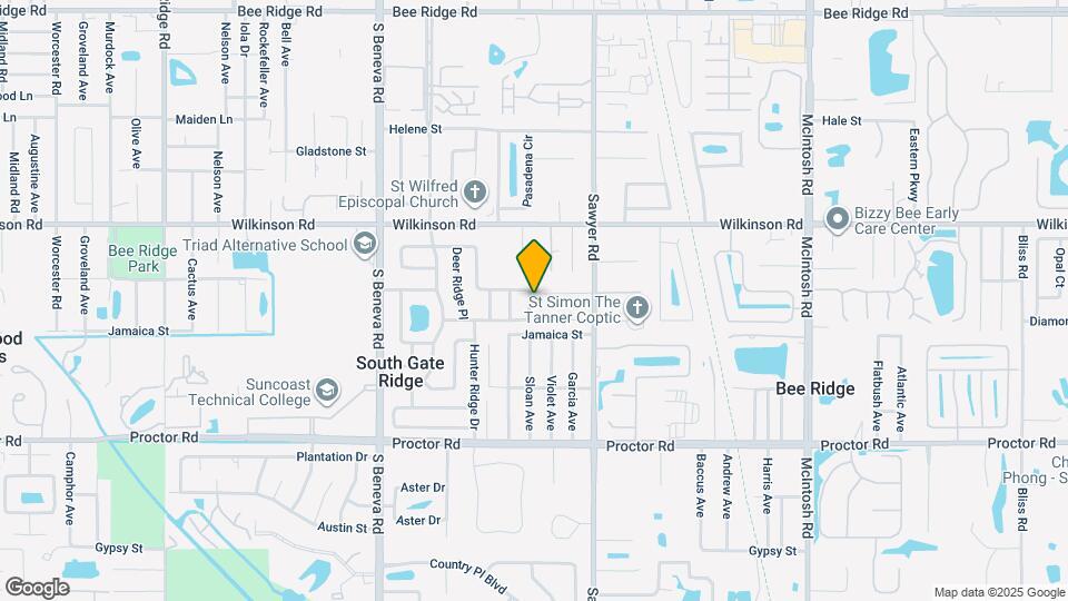 4519 Onaway Ridge Pl Mapa y Detalles de la Ubicación