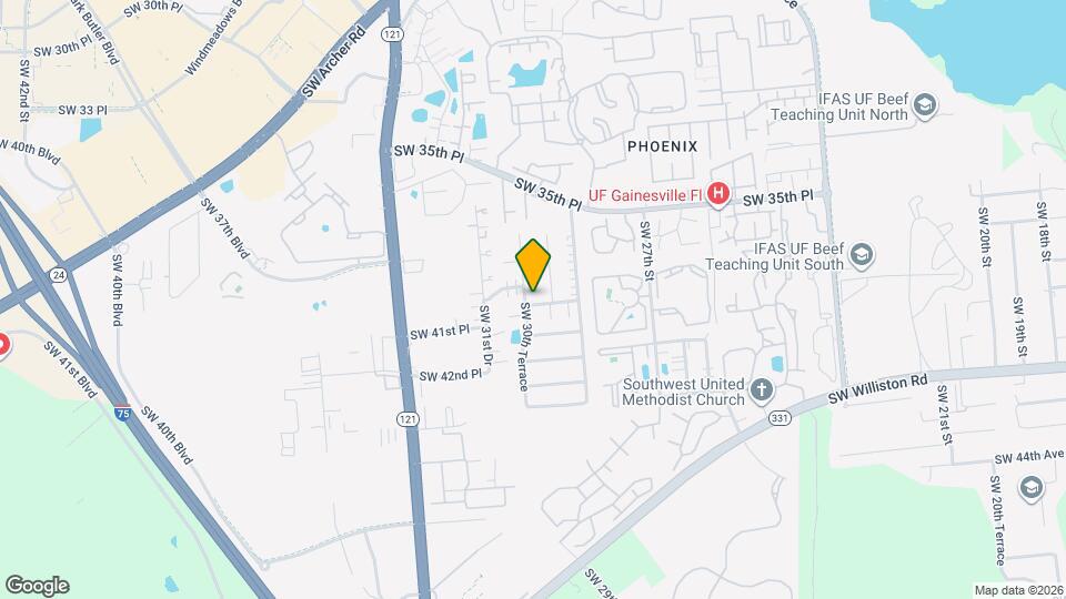 3701 SW 30th Ter, Unit Unit A Mapa y Detalles de la Ubicación