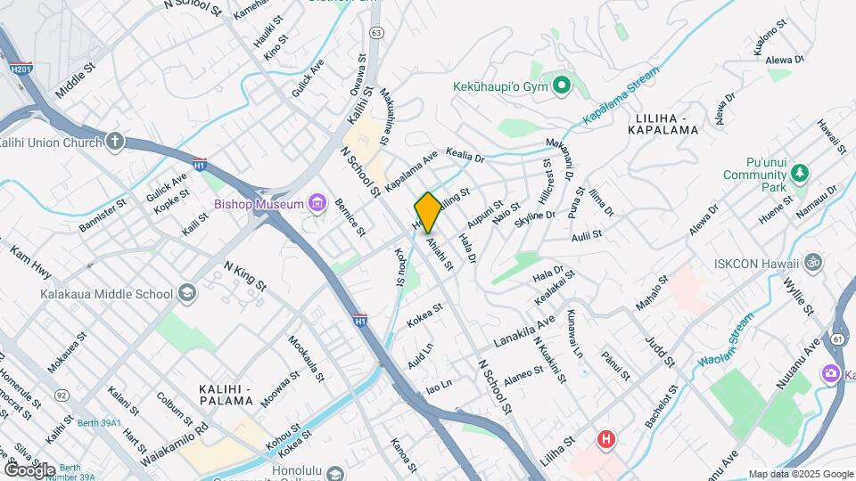 1313 Ahiahi St Map and Location Details