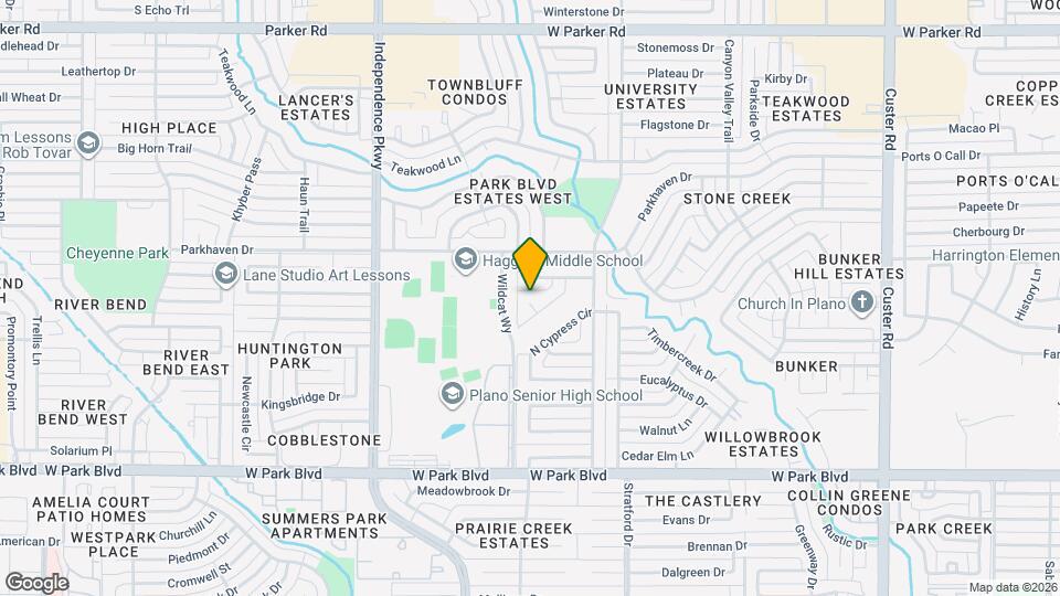 2709 Oak Cir Map and Location Details