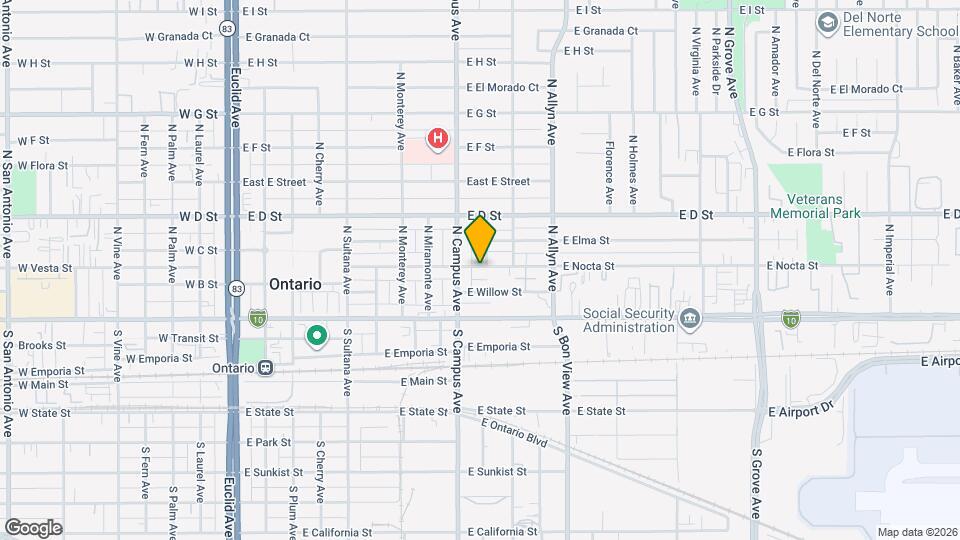 710 E Nocta St Map and Location Details