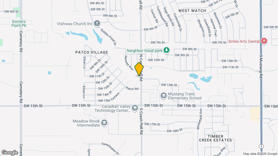 1300a Garden Gate Dr Map and Location Details