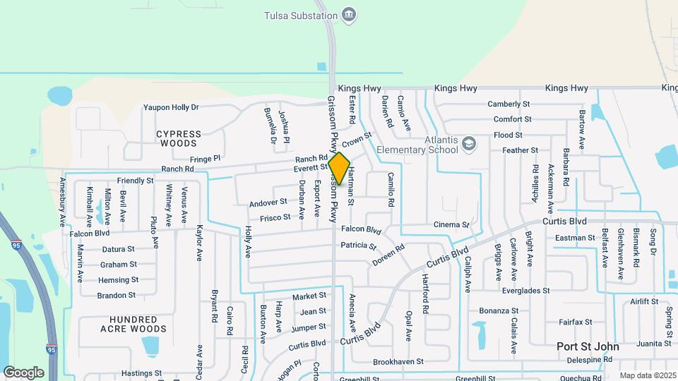 7245 Grissom Pkwy Map and Location Details