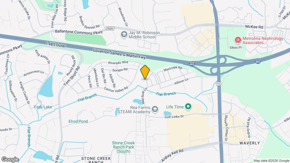 6729 Dusty Saddle Rd Map and Location Details