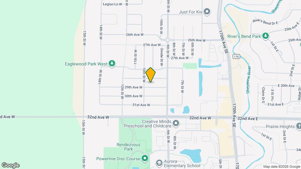 950 29th Ave W Map and Location Details