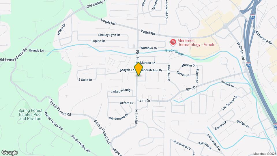 3760 Miller Rd Map and Location Details