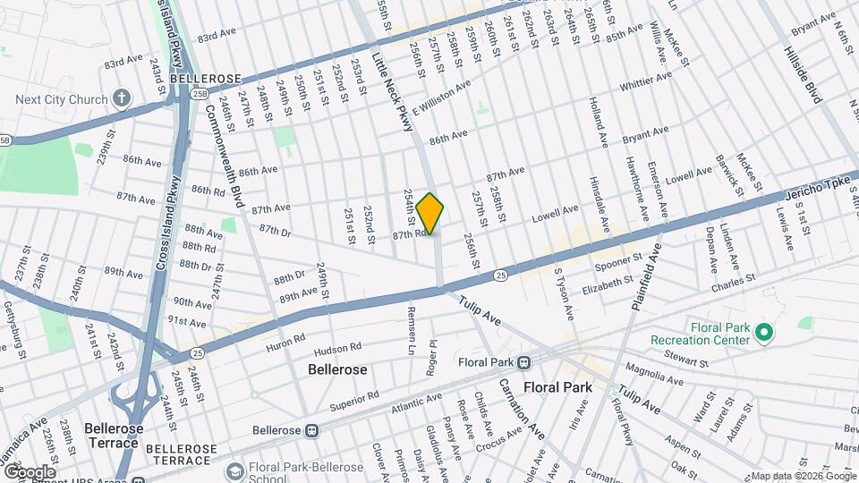 87-62 Little Neck Pkwy Map and Location Details