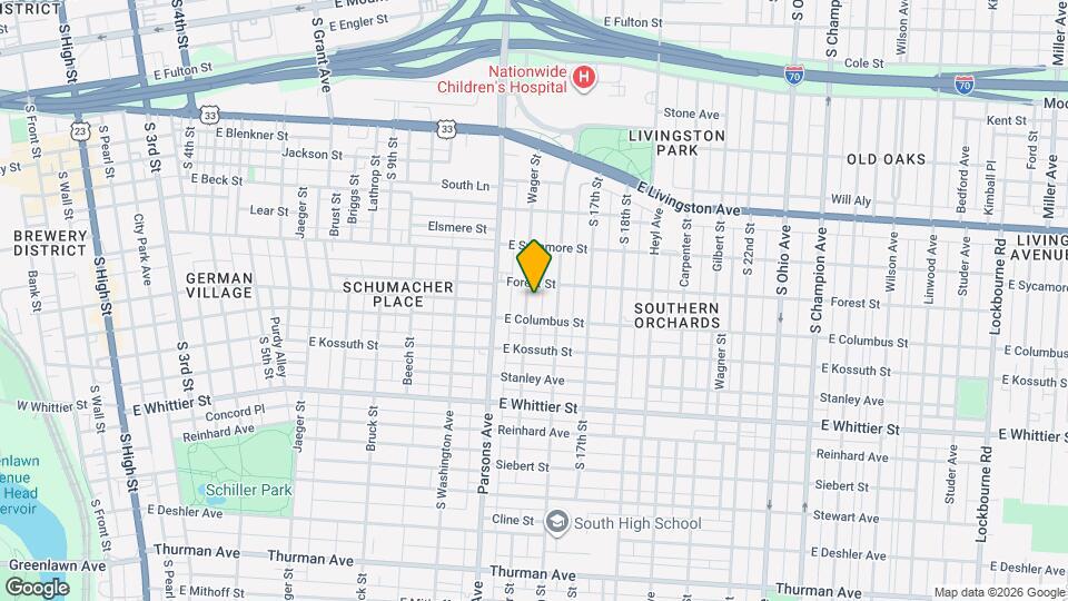 816-818-818 Wager St Map and Location Details