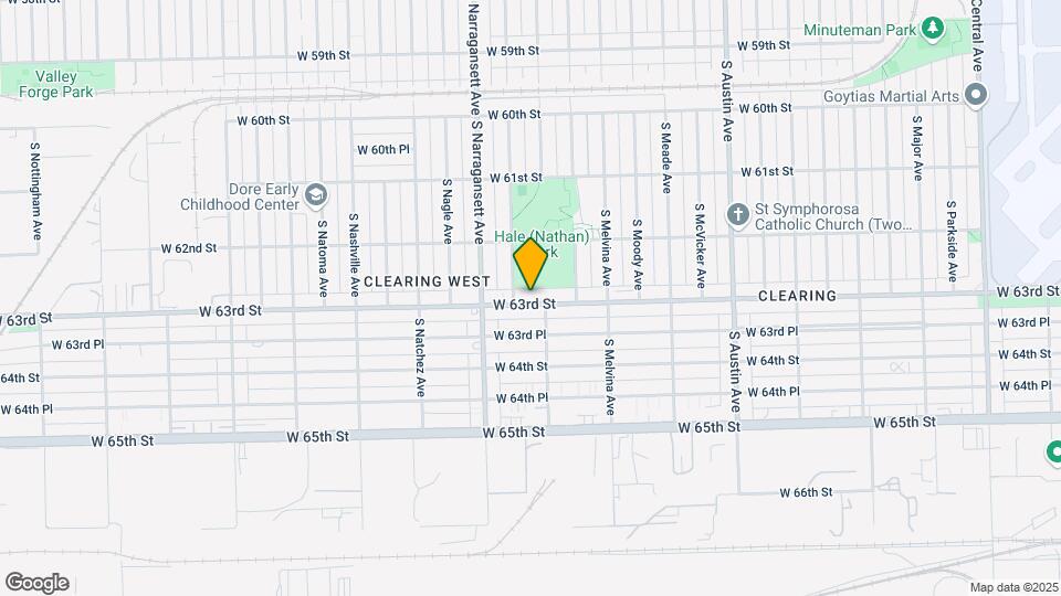 6310-6314 W 63rd St Mapa y Detalles de la Ubicación
