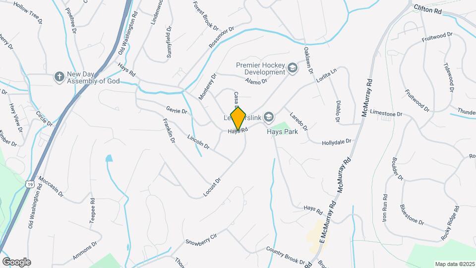 322 Hays Rd Map and Location Details