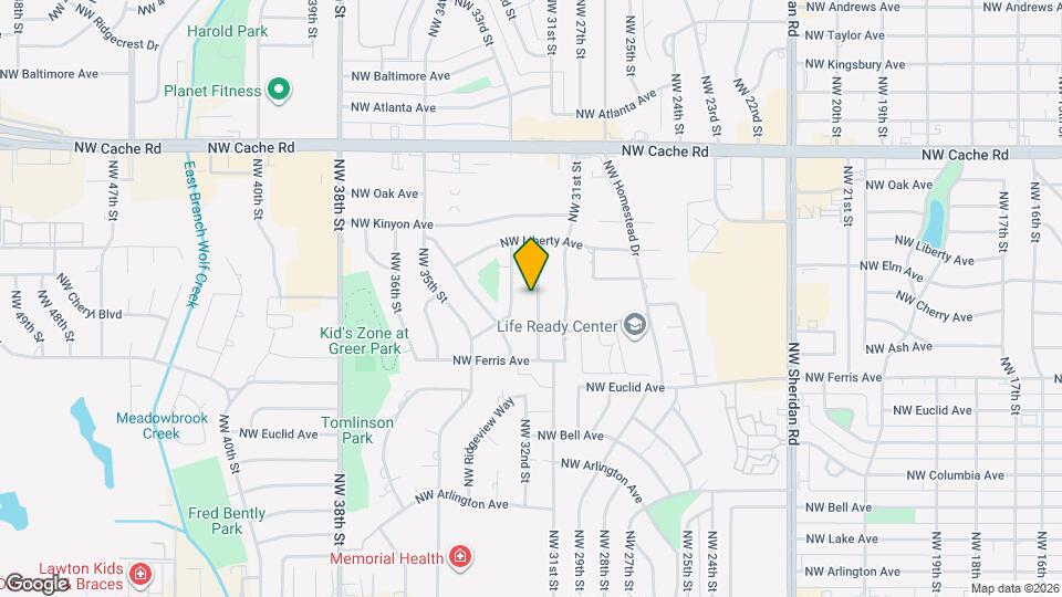 722 NW 32nd St Map and Location Details