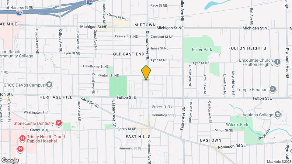 55 Diamond Ave NE, Unit 2 Map and Location Details