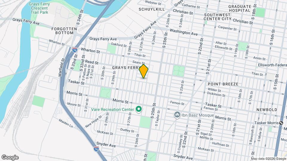 2615 Dickinson St Map and Location Details